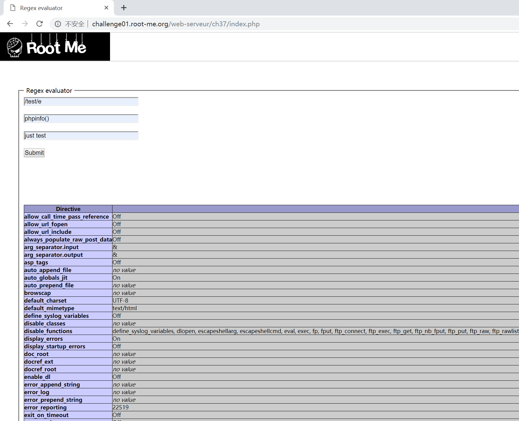  Root Me PHP Preg replace 